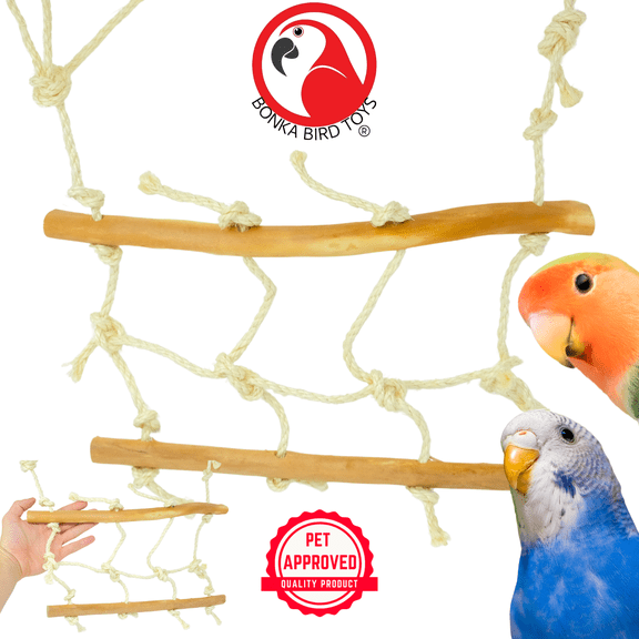 Bonka Bird Toys 2666 X-Small Sisal Java Cargo Net