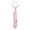Pink, variant on Punk Metal Chain Tie Necktie for Women & Men, Adjustable Cravate for Prom, Business & Party Accessories 1PC Black
