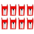 thumbnail image 1 of HONMEET 8Pcs Universal Stylus Needle Replacement Red for Record Player Enhancing Audio Clarity, 1 of 8