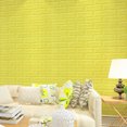 thumbnail image 4 of 5 Pcs Brick 3D Wall Panels Peel and Stick Wallpaper,Self Adhesive Waterproof Foam Faux Brick for Living Room,Bedroom,Laundry,Kitchen,Fireplace,TV Wall Decoration, 13.8*15.2in, 4 of 4