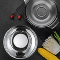 1 Set of Stainles Filter Basket Kitchen Drain Basket Fruit Clean Basin