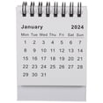 WASHWEPE White Paper Desk Calendar 1Pcs 10.5X7.6X6CM - Walmart.com