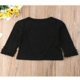 thumbnail image 2 of Baby Girl Long Sleeve T-shirt Crew Neck Cotton Ruffle Tops, 2 of 5