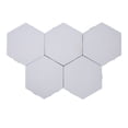 thumbnail image 2 of 5 unids hexágono luces LED control táctil brillo ajustable luces ambientales para sala de estar Oficina Decoración 110?240V, 2 of 8