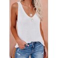 thumbnail image 1 of Women's White Knit Tank Top, 1 of 1