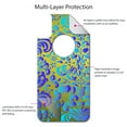 thumbnail image 4 of DistinctInk Custom SKIN / DECAL compatible with OtterBox Commuter for iPhone XS MAX (6.5" Screen) - Green Blue Teal Floral Pattern, 4 of 5