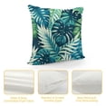 thumbnail image 4 of GOSMITH  Natural Mulberry Pillowcase for Hair and Skin, Mulberry Bed Pillow Case with Zipper,  Organic Pillowcase with Green Monstera Print, 4 of 5