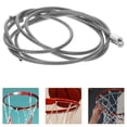 thumbnail image 1 of BRIGHTFUFU Weatherproof Basketball Hoop Wire Metal Basketball Net Durable Silver 1Pack, 1 of 8