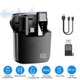 thumbnail image 6 of Moclever Wireless Clip On Microphone with Charging Case Omnidirectional Mic Noise Reduction Plug and Play 65.6FT Transmission Type-C IOS Video Record Interview Vlog, 6 of 15