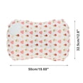 thumbnail image 2 of Unique Bargains 1 Pc Pump-action Camping Pillow Inflatable Pillow for Camping White Pink Red Ice Silk, 2 of 6