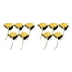 thumbnail image 4 of Juego de plantas artificiales Injueey Bajo mantenimiento Amarillo 2Conjunto, 4 of 6