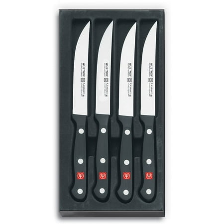 - Wusthof Gourmet 4-Piece Steak Knife Set