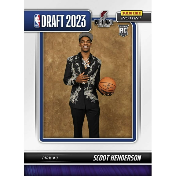 NBA 2023-24 Instant Draft Night Basketball    Scoot Henderson #3 (Rookie, Pick #3)