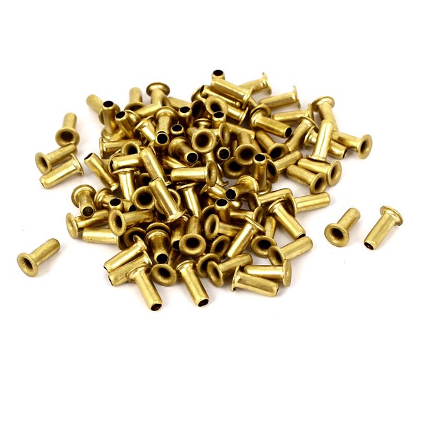 3x8mm Through Hole Hollow Rivets Circuit Board PCB Nails Fastener