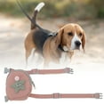 thumbnail image 6 of Unique Bargains 1 Set Backpack Pet Leash Kit Durable Dog Leash Kit for Dog Pink Large, 6 of 6