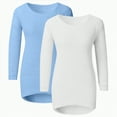 thumbnail image 4 of Towmus Fuzzy Plush Tops for Women Casual Fall Long Sleeve Sweatshirts Crewneck Pullover Tops Plus Size Winter Coats S-5XL, 4 of 4