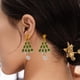 thumbnail image 1 of Pendientes colgantes,Pendientes colgantes navideños para mujer Pendientes colgantes,Pendientes de árbol de Navidad colgantes Mujer colgando,Pendientes colgantes con diamantes de imitación, 1 of 8
