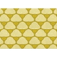 thumbnail image 1 of Ahgly Company Machine Washable Indoor Rectangle Transitional Orange Gold Area Rugs, 5' x 8', 1 of 7