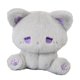 thumbnail image 3 of Juguete de peluche de animal coleccionable para decoración del hogar, cómodo cojín para sentarse Gris y violeta, 3 of 9