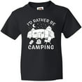thumbnail image 3 of Inktastic I'd Rather Be Camping Youth T-Shirt, 3 of 5