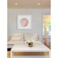thumbnail image 3 of "Log Cutout Rose Gold" Framed Painting Art Print, 3 of 6