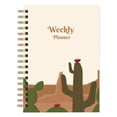 thumbnail image 1 of MesaSe 2023-2024 Weekly Planner English Calendar A6 Notepad Daily Planner Coil notebook Pink, 1 of 5