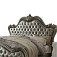 thumbnail image 5 of ACME Versailles II Queen Bed, Silver PU & Antique Platinum (1Set/3Ctn)-Color:Silver PU & Antique Platinum,Quantity:1,Style:Vintage/Traditional, 5 of 6
