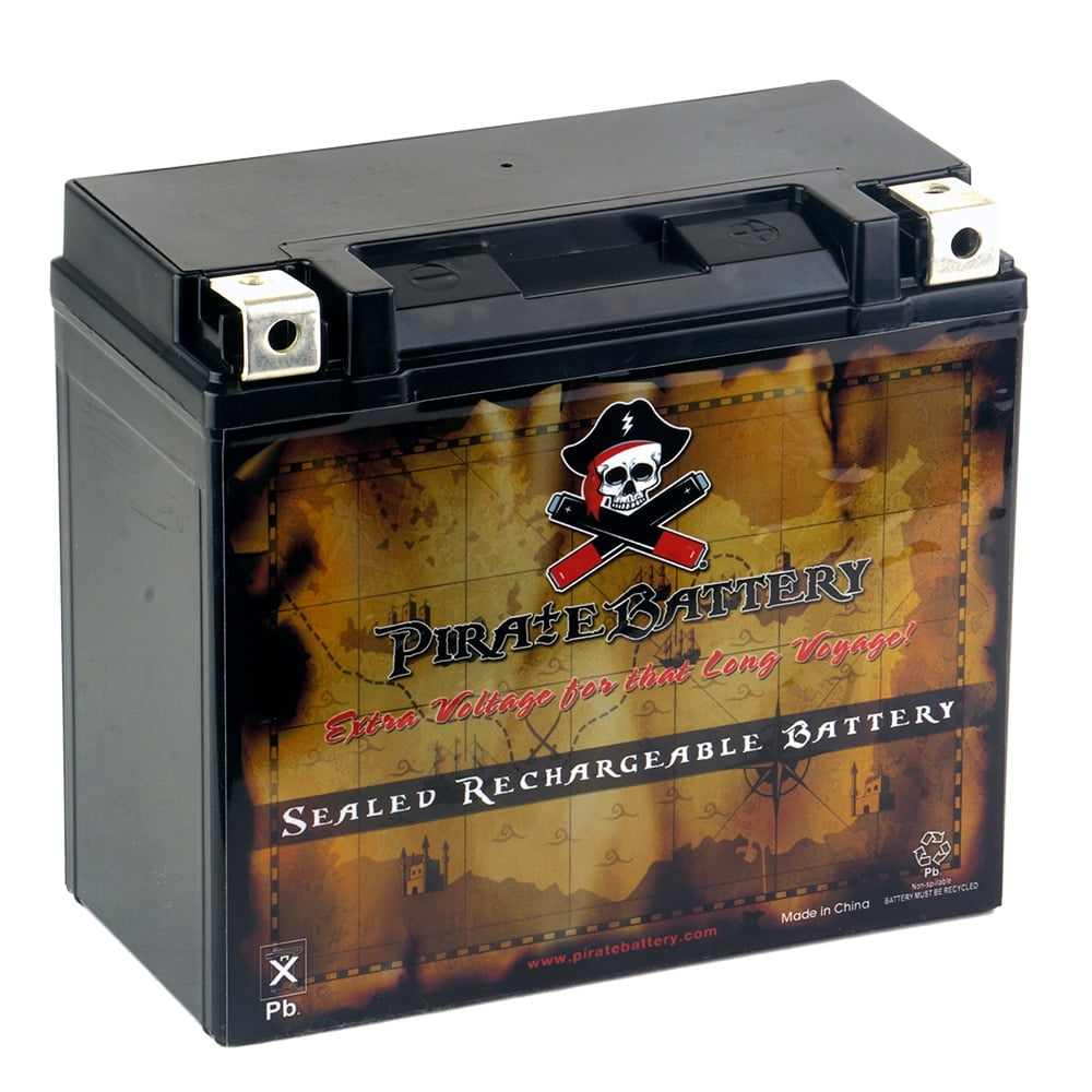Maintenance Free Sealed AGM Motorcycle Battery YTX20HL-BS High Performance 