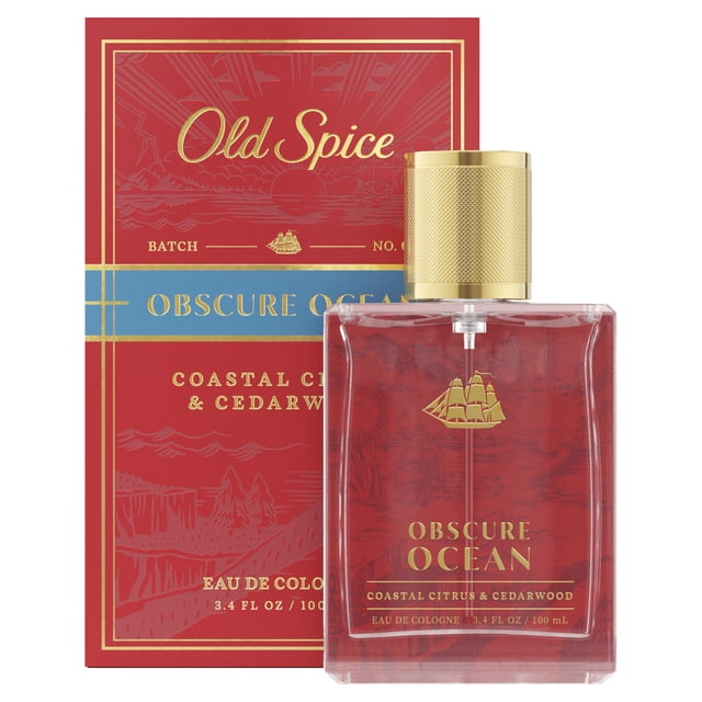 Colonia Old Spice Obscure Ocean 100 ml Cítricos y cedro