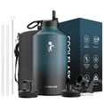 thumbnail image 1 of Botella de agua Coolflask Galon 3.8 L de acero inoxidable con aislamiento, 1 of 7
