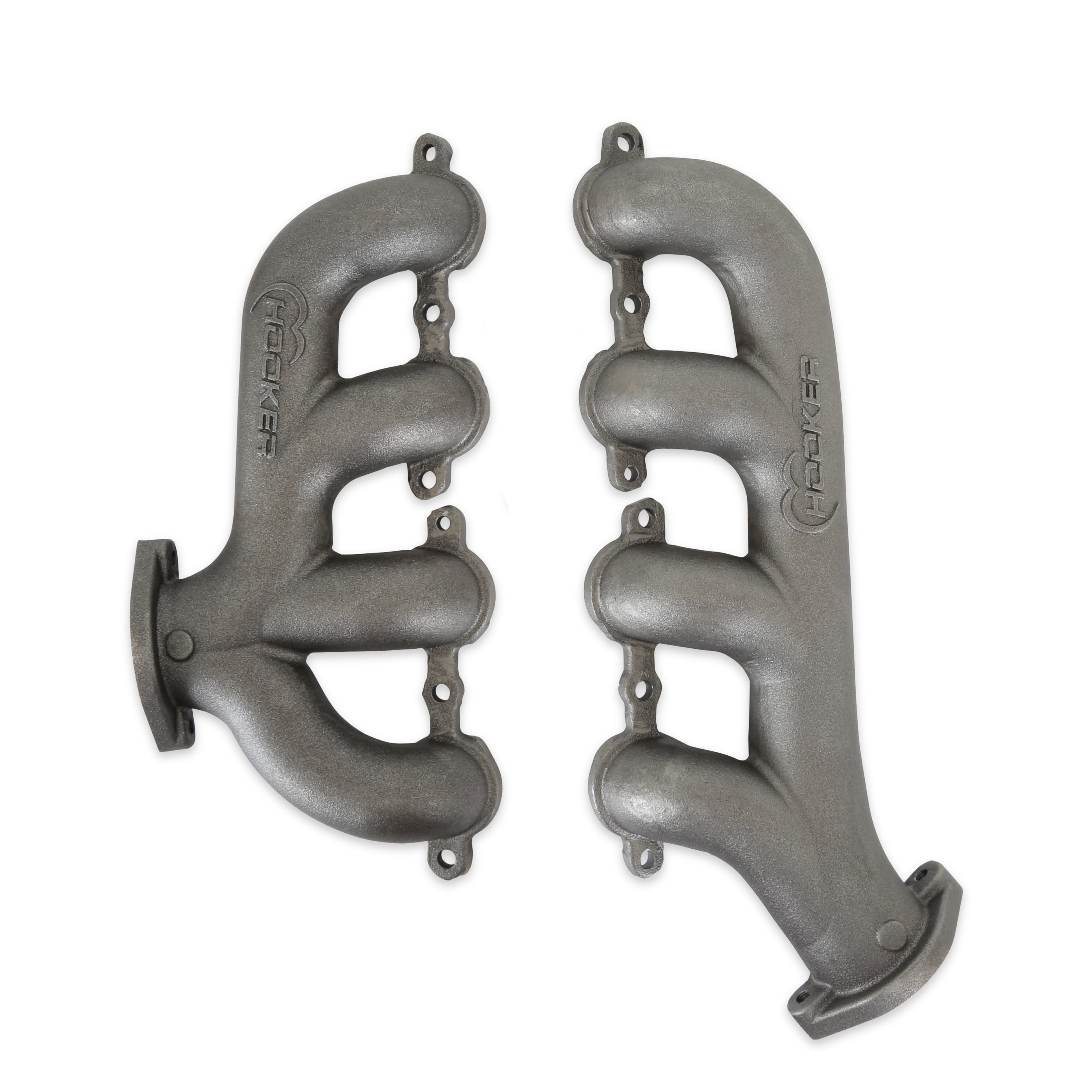 Hooker Blackheart 8506HKR LS Swap Exhaust Manifolds - Rear SBC Exit