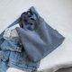 thumbnail image 4 of Paquete informal para mujer, Bolso de viaje sencillo de gran capacidad, Bolso de mano informal de pana, 4 of 8