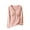 Pink 01, variant on Women's Maternity Shirts Solid Color Ribbed Long Sleeve Pregnancy Tops V Neck Classic Fashion Lightweight Pregnant Clothes Casual Trendy Blouse Blue 01 XL