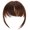 Brown, variant on MasteelfCA Fake Bangs Hair Clip Hair Extension Hair Piece Clip in Bangs for Women