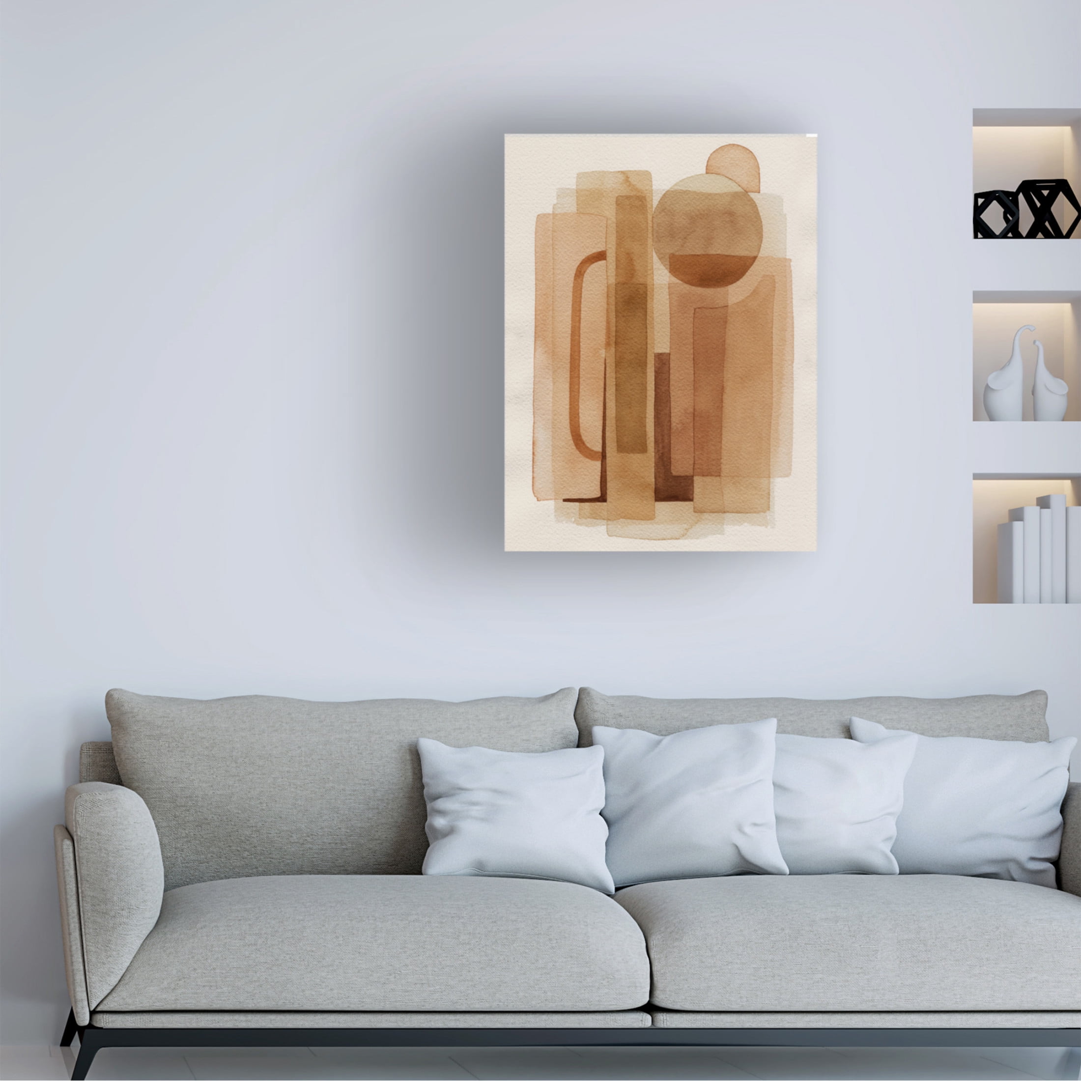 Trademark Fine Art Grace Popp Quilt of Arches II Canvas Wall Art