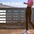 thumbnail image 3 of OQQ Women's Yoga pants ribbed seamless sports high-waisted flare pants, 3 of 5
