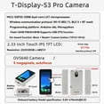 thumbnail image 2 of Cámara OV5640 de 5 MP, T-Display-S3-Pro, ESP32-S3, Pantalla Táctil LCD de 2,33 Pulgadas, Placa de Desarrollo, Módulo de Sensor I2C, WiFi C, 2 of 5