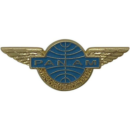 Pan Am Jr. Clipper Stewardess 3D Retro Wing Pin
