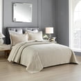 thumbnail image 2 of 3-Piece 100% Cotton Oversized Bedspread Set Coverlet Set Lightweight Quilt Set, 2 of 9