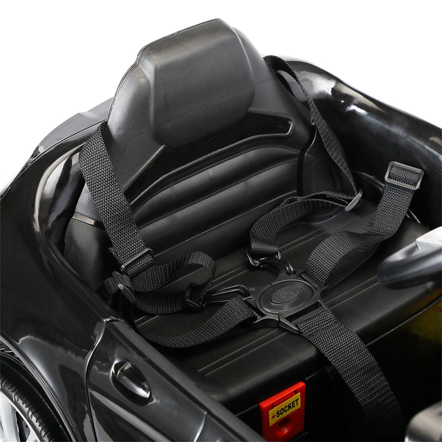 CIPACHO Licensed Mercedes Benz AMG 6V Kids Ride On Electric Car with Remote Control, Story Education AUX for Ages 3-6, Black CIPACHO Licensed Mercedes Benz AMG 6V Kids Ride On Electric Car with Remote Control, Story Education AUX for Ages 3-6, Black