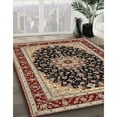thumbnail image 3 of Ahgly Company Machine Washable Indoor Rectangle Traditional Vermilion Red Area Rugs, 2' x 4', 3 of 7
