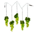 thumbnail image 2 of Kurt S. Adler Kurt Adler 100-Light Green LED Set with 5 Grape Bunches String Lights, Multi, 2 of 4