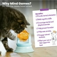 thumbnail image 6 of Catstages 2-in-1 Spinning Fish Treat Dispenser Cat Toy – Interactive Puzzle Feeder & Cat Ball Track Add-On, Blue, 6 of 8