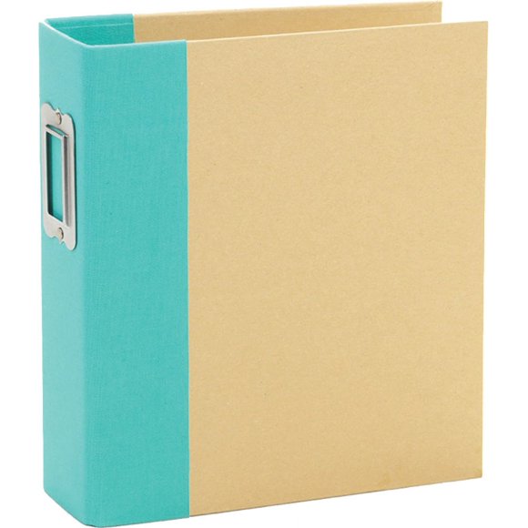 Simple Stories Sn@P! Binder 6"X8"-Teal