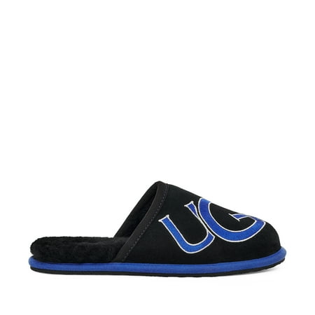 

UGG Men s Scuff Logo in Black/Neptune 13 US