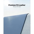 thumbnail image 2 of Protector de escritorio Ysagi Leather impermeable 80x40 cm azul, 2 of 9