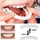 thumbnail image 3 of Dientes falsos, dentadura postiza, carillas temporales a presión, cubren los dientes imperfectos, arreglan una sonrisa segura, dientes falsos temporales, 3 of 5