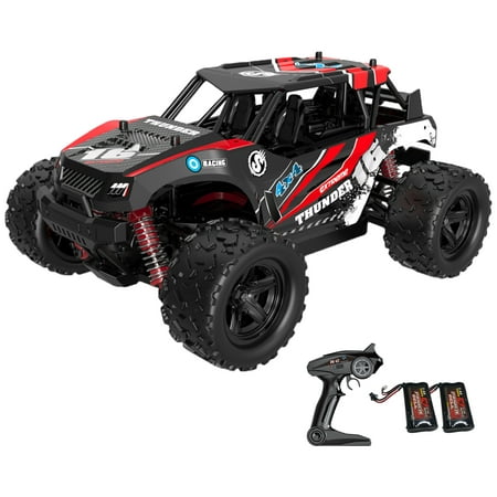 Jianama High Speed 4WD 2.4GHz 30km/h RC Cars 1/18 Full Scale Off-road ...