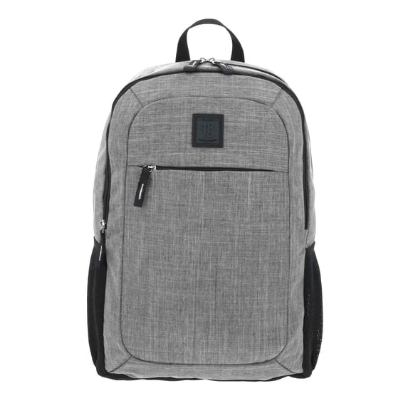 Mochila grande 1818 Unisex HOP Gris con Porta Laptop de hasta 15".