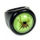 ED SPELDY EAST R0014-7 Anneau Spiny Spider Noir avec Dos Vert Taille 7 – image 1 sur 1